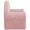 Kinderbank zacht pluche roze