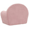 Kinderbank zacht pluche roze