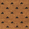 Deurmat 40x60 cm getufte kokosvezel naturel