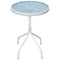 Bistrotafel 50x71 cm staal grijs