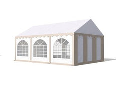 Classic Plus Partytent PVC 4x4x2 mtr in Wit-Beige