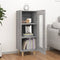 Dressoir 34,5x34x90 cm bewerkt hout grijs sonoma eikenkleurig