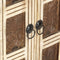 Dressoir 65x30x75 cm massief mangohout wit