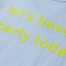Kindershirt 116 lichtblauw