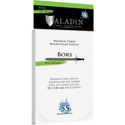 Paladin Sleeves - Bors Premium Tarot 70x120mm (55 Sleeves)