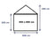 Premium Partytent PVC 5x8x2 mtr in Grijs
