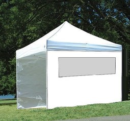 Partytent Easy Up Alu 3 x 3 meter met zijwanden in Wit