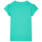 Kindershirt 104 mintkleurig
