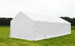 Opslagtent Premium PVC 3x10 mtr in Wit