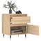 Nachtkastje 40x35x50 cm bewerkt hout sonoma eikenkleurig