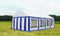 Classic Plus Feesttent PVC 4x8x2 mtr in Wit-Blauw