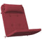 Stoelkussens 2 st Adirondack oxford stof wijnrood