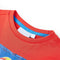 Kindershirt met korte mouwen 104 rood