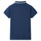 Kinderpoloshirt 92 donkerblauw
