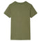 Kindershirt 116 kakikleurig