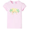 Kindershirt 128 lichtroze