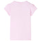 Kindershirt 128 lichtroze