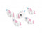 Trendform Magnetische Eenhoorn - set van 5 stuks