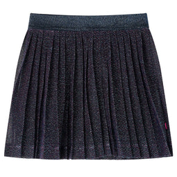 Kinderrokje met glitters 104 marineblauw