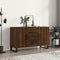Dressoir 100x36x60 cm bewerkt hout bruineikenkleurig