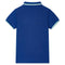 Kinderpoloshirt 92 donkerblauw