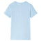 Kindershirt 140 lichtblauw