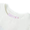 Kindershirt met mouwen met ruches 140 wit