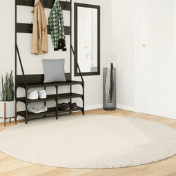 Vloerkleed OVIEDO laagpolig 200 cm beige
