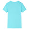 Kindershirt 92 zeeblauw