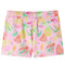 Kindershort met trekkoord 104 zachtroze