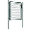 Poort 100x100 cm staal groen