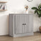 Dressoir 70x35,5x67,5 cm bewerkt hout grijs sonoma eikenkleurig