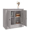 Dressoir 70x35,5x67,5 cm bewerkt hout grijs sonoma eikenkleurig