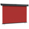 Balkonscherm 170x250 cm rood