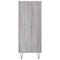 Hoge kast 57x35x90 cm bewerkt hout grijs sonoma eikenkleurig