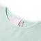 Kindershirt met kapmouwen 104 lichtmintkleur
