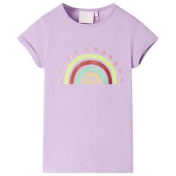 Kindershirt 140 lila