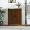 Dressoir 69,5x34x90 cm bewerkt hout bruineikenkleurig