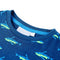 Kindershirt 140 donkerblauw