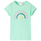 Kindershirt 128 felgroen