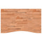 Bureaublad 100x(55-60)x2,5 cm massief beukenhout