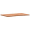 Bureaublad 100x(55-60)x2,5 cm massief beukenhout