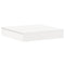 Zandbak met deksel 111x111x19,5 cm massief grenenhout wit