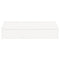 Zandbak met deksel 111x111x19,5 cm massief grenenhout wit