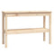 Wandtafel 110x40x75 cm massief grenenhout