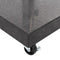 Parasolvoet vierkant 30 kg graniet zwart