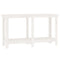Werkbank 140x50x80 cm massief grenenhout wit