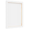 Canvasdoeken 12 st stof en massief grenenhout wit