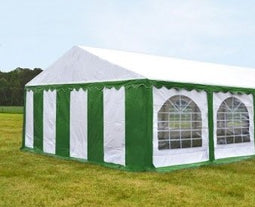 Premium Partytent PVC 3x4x2 mtr in Wit-Groen