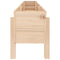 Plantenbak verhoogd 160x30x38 cm massief grenenhout